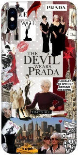 Чохол на Apple iPhone X (5.8") Fashion collage ver.15 фото 1 з 1