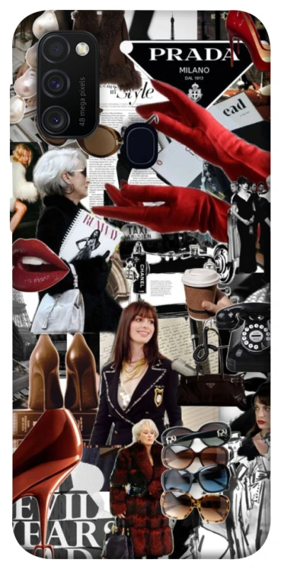 Чохол на Samsung Galaxy M21 Fashion collage ver.13 фото 1 з 1