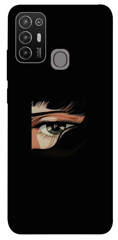 Чехол на ZTE Blade A52 Взгляд аниме фото 1 из 1