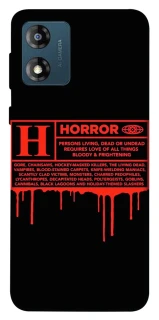 Чохол на Motorola Moto E13 Horror Halloween фото 1 з 1