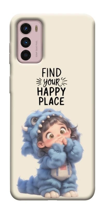 Чохол на Motorola Moto G42 Happy Place фото 1 з 1