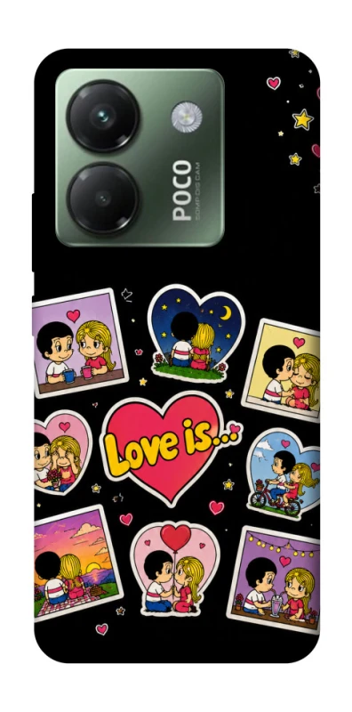Чохол на Xiaomi Poco M7 pro 5G Love is ver.2 фото 1 з 1