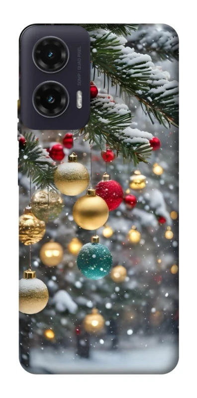 Чохол на Motorola Moto G35 Новорічний v48 фото 1 з 1