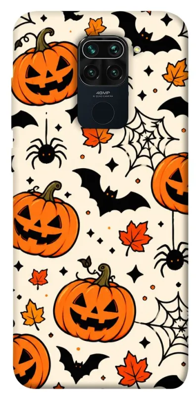 Чехол на Xiaomi Redmi Note 9 / Redmi 10X Halloween v13 фото 1 из 1