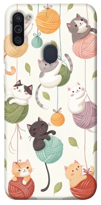Чехол на Samsung Galaxy M11 Funny Kittens фото 1 из 1