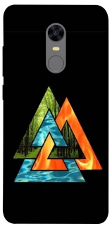 Чехол на Xiaomi Redmi 5 Plus / Redmi Note 5 (Single Camera) Валькнут v4 фото 1 из 1