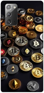 Чехол на Samsung Galaxy Note 20 Many coins фото 1 из 1
