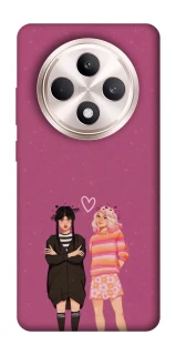 Чохол на Oppo Reno 12 F 4G/5G Raven & Rainbow Wednesday фото 1 з 1