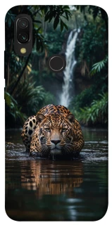 Чехол на Xiaomi Redmi 7 Leopard in water фото 1 из 1