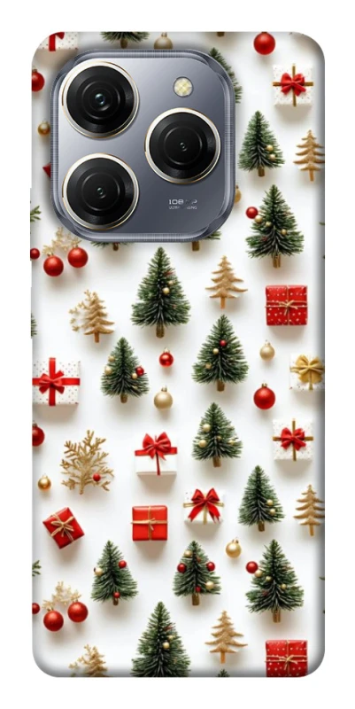 Чохол на TECNO Spark 20 Pro Christmas spirit ver.8 фото 1 з 1