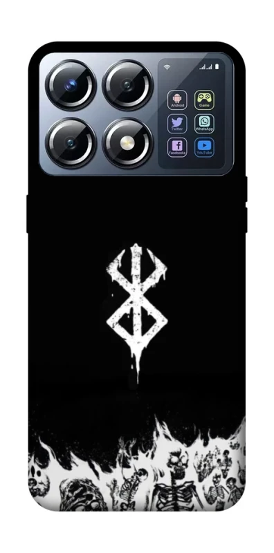 Чохол на Xiaomi POCO X8 Pro Berserk skeletons фото 1 з 1