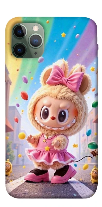 Чехол на Apple iPhone 11 Pro (5.8") Labubu rainbow фото 1 из 1