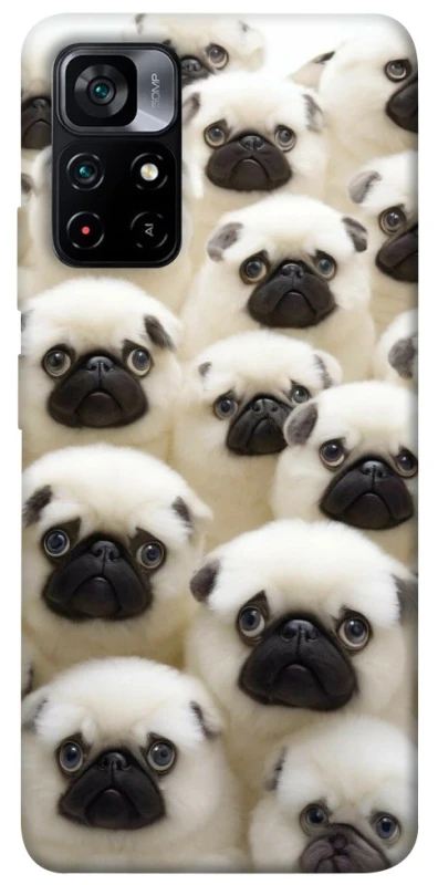 Чохол на Xiaomi Poco M4 Pro 5G Doggy Pug Love фото 1 з 1