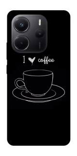 Чохол на Xiaomi Redmi Note 14 5G Black coffee фото 1 з 1