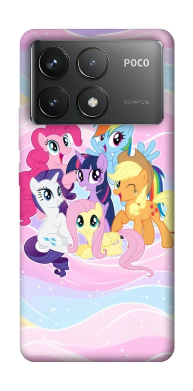 Чохол на Xiaomi Poco F6 Pro My Little Pony ver.3 фото 1 з 1
