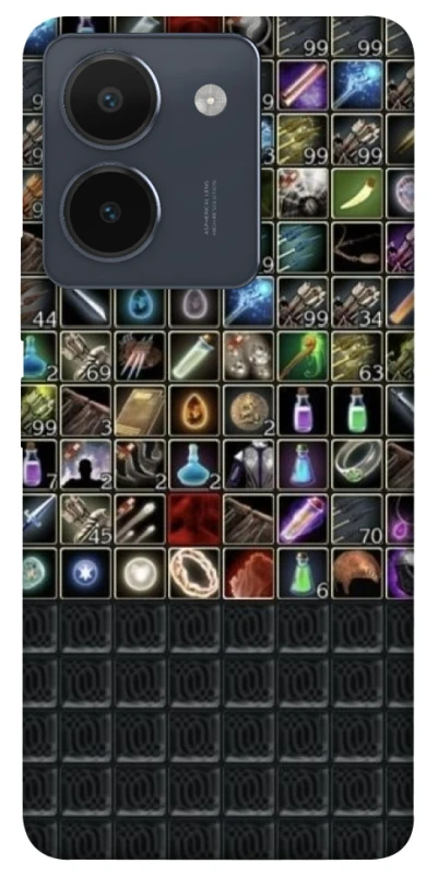 Чохол на Vivo Y36 Inventory menu ver.2 фото 1 з 1