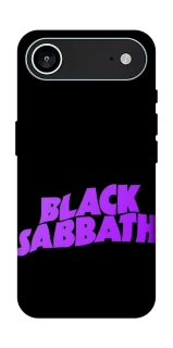 Чехол на Apple iPhone 17 Air (6.5") Black Sabbath logo ver.1 фото 1 из 1