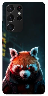 Чохол на Samsung Galaxy S21 Ultra Cyber Red Panda фото 1 з 1
