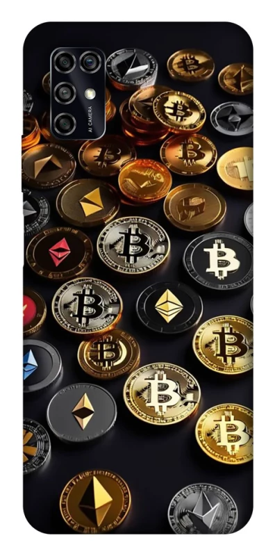 Чехол на ZTE Blade V2020 Smart Many coins фото 1 из 1