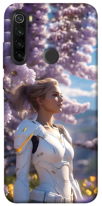 Чохол на Xiaomi Redmi Note 8T Cyber space girl ver.1 фото 1 з 1