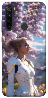 Чехол на Xiaomi Redmi Note 8T Cyber space girl ver.1 фото 1 из 1