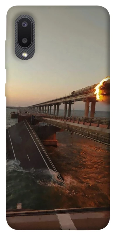 Чохол на Samsung Galaxy A02 Кримський міст втомився фото 1 з 1