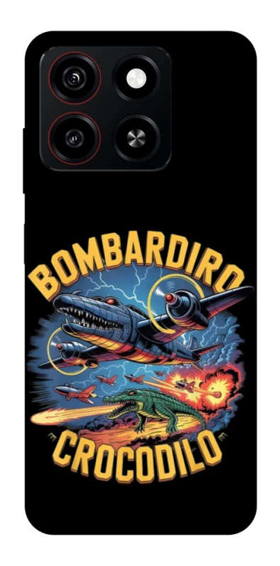 Чохол на ZTE Blade A35 4G Bombardino Crocodilo v2 фото 1 з 1