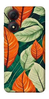 Чохол на ZTE Blade A34 4G Leaves фото 1 з 1