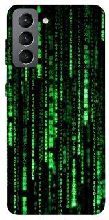 Чехол на Samsung Galaxy S21 FE Matrix Code фото 1 Чехол на Samsung Galaxy S21 FE Matrix Code фото 1 из 1