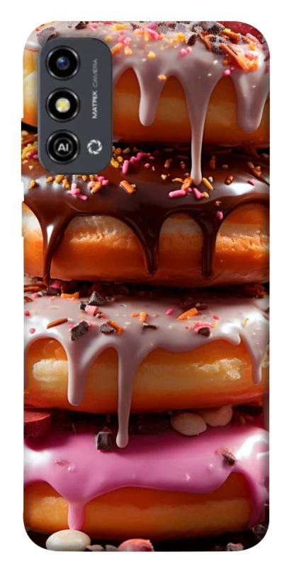 Чохол на ZTE Blade A53 Пончики фото 1 з 1