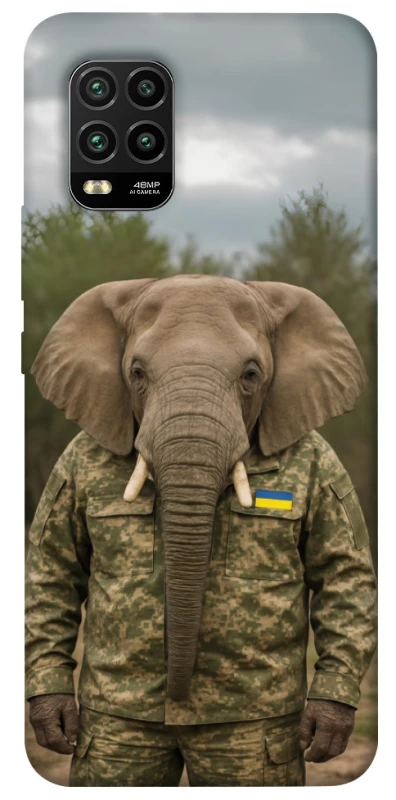 Чохол на Xiaomi Mi 10 Lite Слон захисник фото 1 з 1
