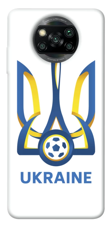 Чехол на Xiaomi Poco X3 NFC / Poco X3 Pro Футбольный Герб v2 фото 1 из 1