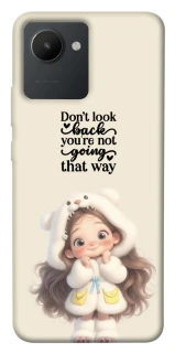 Чехол на Realme C30 Don't look back фото 1 из 1