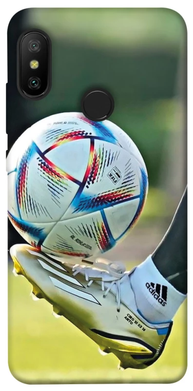 Чохол на Xiaomi Mi A2 Lite / Xiaomi Redmi 6 Pro Football Ball v2 фото 1 з 1