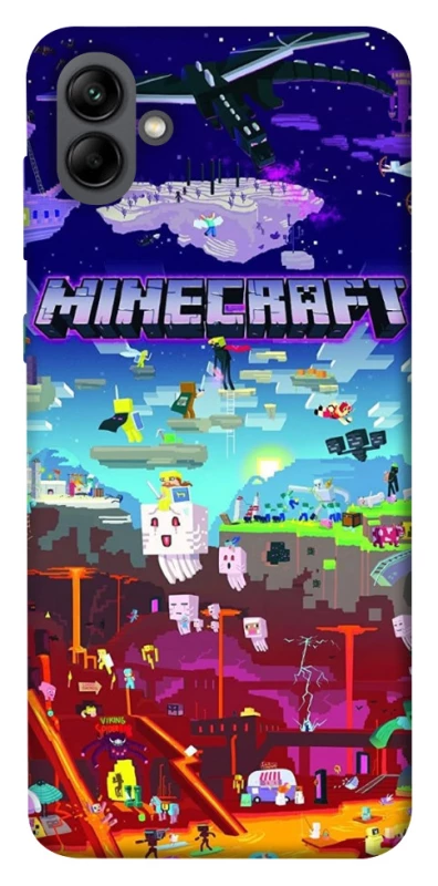 Чохол на Samsung Galaxy A04 Minecraft world фото 1 з 1