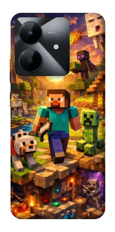 Чохол на Realme Note 60x Minecraft v6 фото 1 з 1