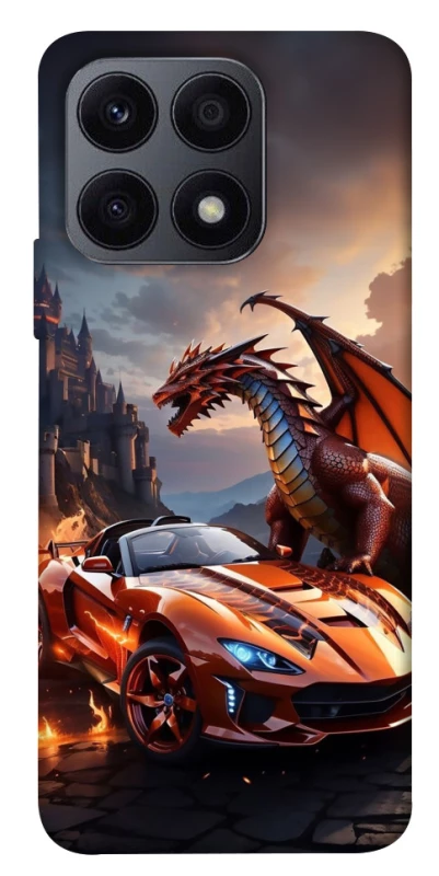 Чохол на Huawei Honor X8a Сar and dragon фото 1 з 1