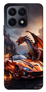 Чехол на Huawei Honor X8a Сar and dragon фото 1 из 1