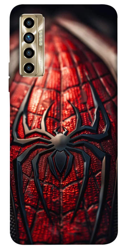 Чехол на TECNO Camon 17P Spiderman costume фото 1 из 1