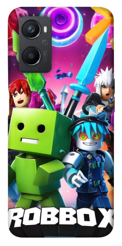 Чехол на Oppo A96 Roblox gaming heroes фото 1 из 1