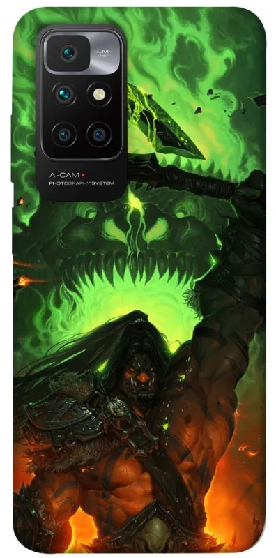 Чехол на Xiaomi Redmi 10 Gromash Hellscream фото 1 из 1