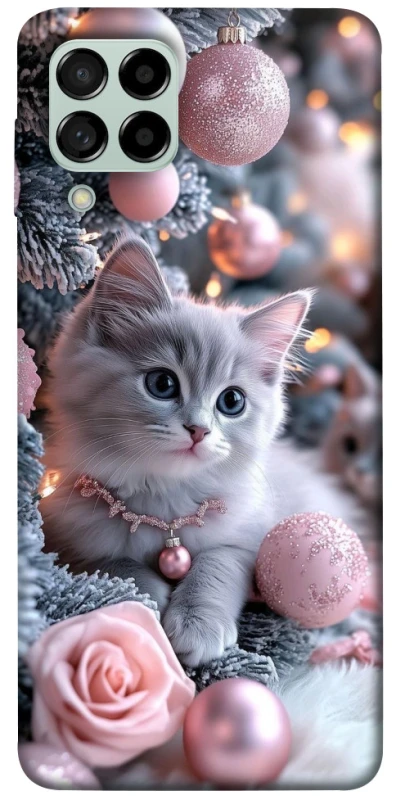 Чохол на Samsung Galaxy M53 5G Christmas Kitty фото 1 з 1