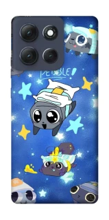 Чохол на Motorola Moto G86 Power Pebble kitten stars фото 1 з 1