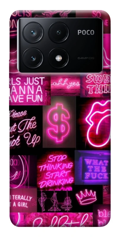 Чехол на Xiaomi Poco X6 Hot collage ver.9 фото 1 из 1