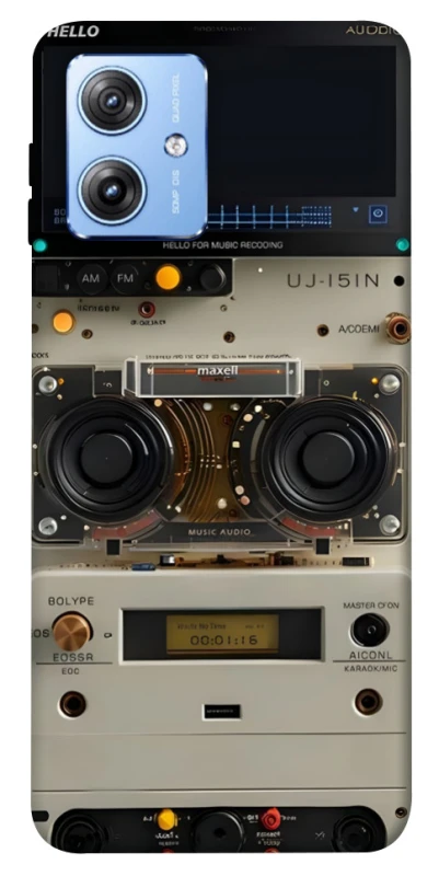 Чохол на Motorola Moto G84 Audio panel фото 1 з 1