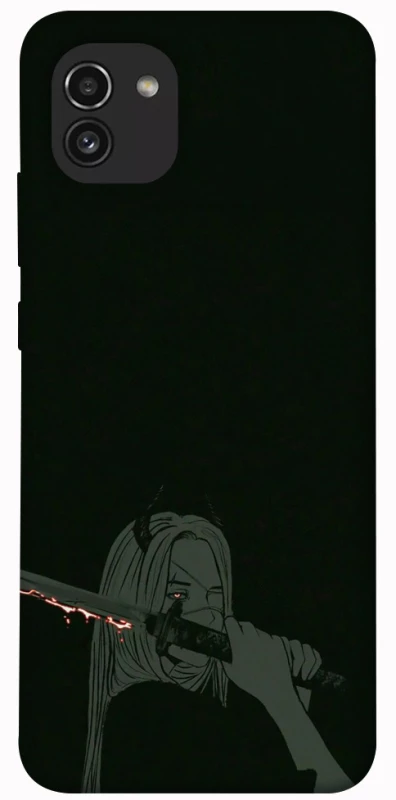 Чохол на Samsung Galaxy A03 Людина-бензопила фото 1 з 1