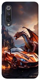 Чехол на Xiaomi Mi 9 SE Сar and dragon фото 1 из 1