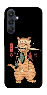 Чохол на Samsung Galaxy A25 5G Кіт-самурай фото 1 з 1