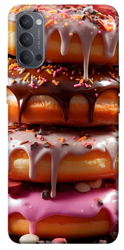 Чохол на Oppo Reno 4 Пончики фото 1 з 1