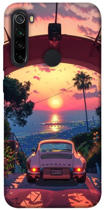 Чохол на Xiaomi Redmi Note 8 Porsche at sunset фото 1 з 1